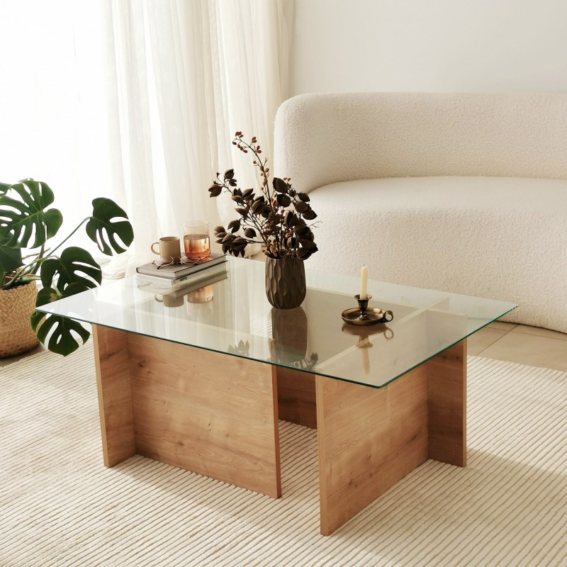 Coffee Table Escape - Sapphire Oak Sapphire Oak
