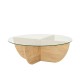 Coffee Table Lily - Sapphire Oak Sapphire Oak