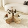 Coffee Table Lily - Sapphire Oak Sapphire Oak