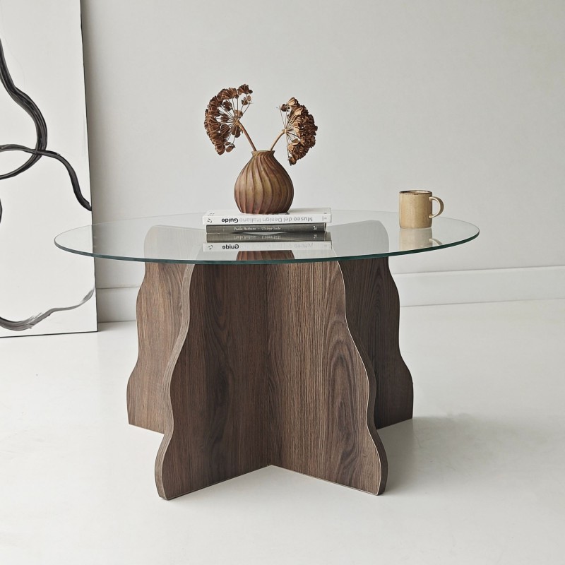 Coffee Table Butterfly - Walnut, Transparent Walnut
Transparent