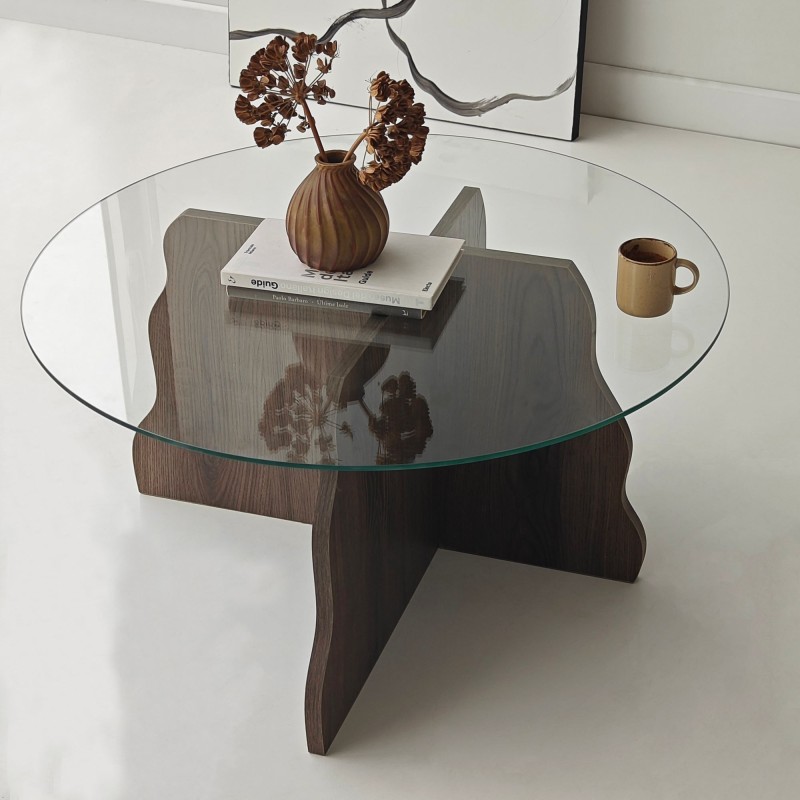 Coffee Table Butterfly - Walnut, Transparent Walnut
Transparent
