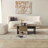 Coffee Table Set Luna 2 - Bronzie, Walnut Bronzie
Walnut