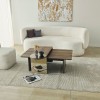Coffee Table Set Luna 2 - Bronzie, Walnut Bronzie
Walnut