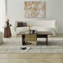 Coffee Table Set Luna 4 - Bronzie, Walnut Bronzie
Walnut