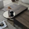 Coffee Table Set Luna 4 - Bronzie, Walnut Bronzie
Walnut