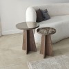 Side Table Set Luna 2 - Bronzie, Walnut Bronzie
Walnut