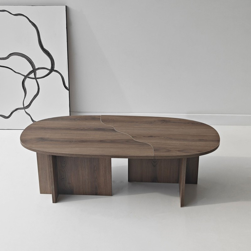 Coffee Table Missisipi - Walnut Walnut