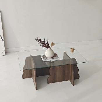 Coffee Table Canyon - Walnut, Transparent Walnut
Transparent