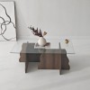 Coffee Table Canyon - Walnut, Transparent Walnut
Transparent