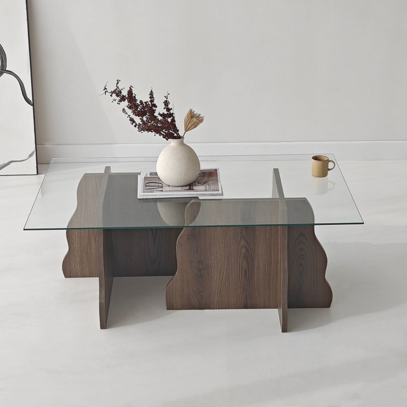 Coffee Table Canyon - Walnut, Transparent Walnut
Transparent