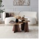 Coffee Table Mushroom - Gold, Walnut v2 Gold
Walnut