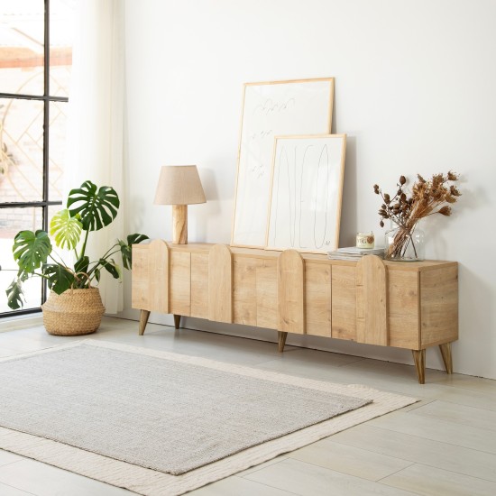 TV Stand New Line - Sapphire Oak v2 Oak TV Stand New Line - Sapphire Oak v2 Oak