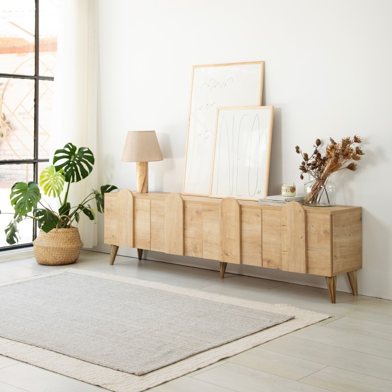 TV Stand New Line - Sapphire Oak v2 Oak