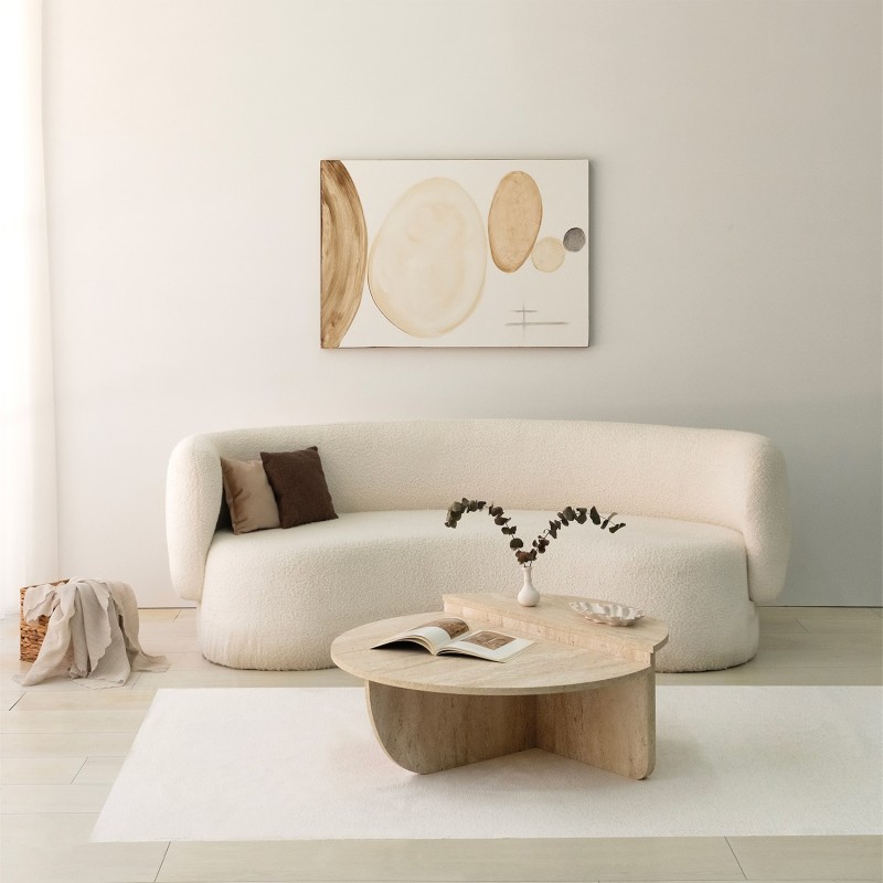 Coffee Table Podium Travertine