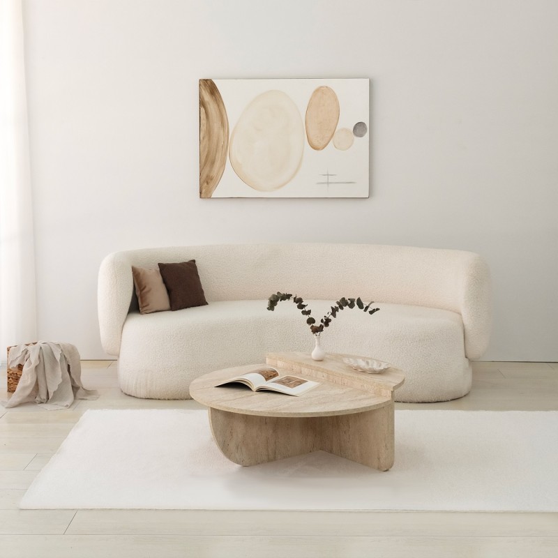 Coffee Table Podium Travertine