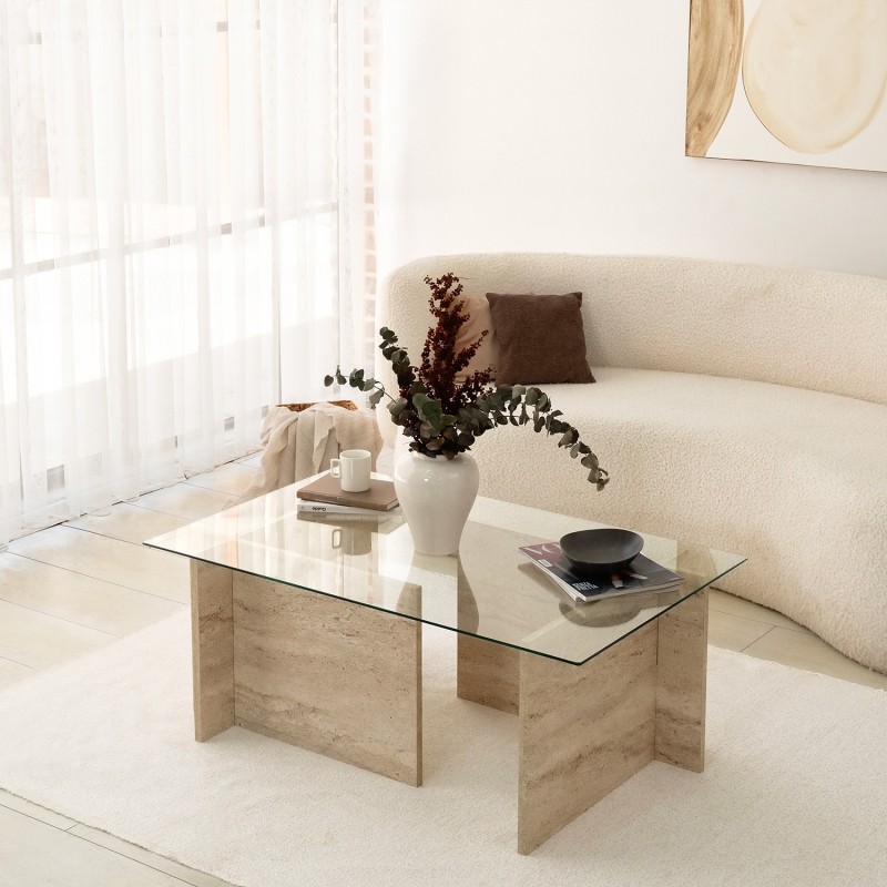 Coffee Table New Escape Travertine
