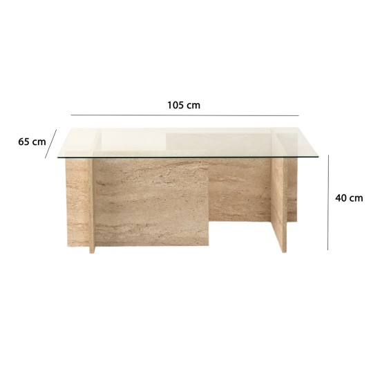 Coffee Table New Escape Travertine Coffee Table New Escape Travertine