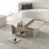 Nesting Table (2 Pieces) Luna - Travertine Travertine
Bronze