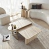 Nesting Table (4 Pieces) Luna - Travertine Travertine
Bronze