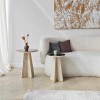 Side Table Set Luna - Travertine Travertine
Bronze