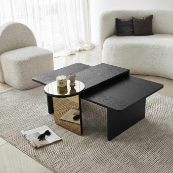 Nesting Table (2 Pieces) Luna - Black Black
Bronze