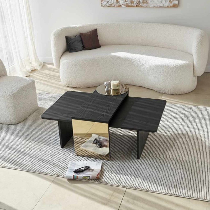 Nesting Table (2 Pieces) Luna - Black Black
Bronze