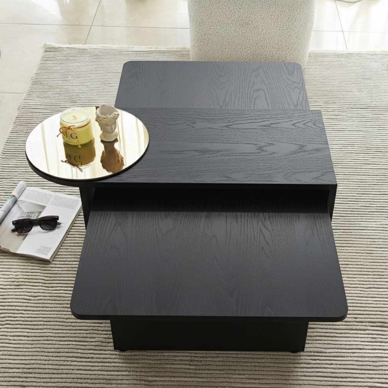 Nesting Table (2 Pieces) Luna - Black Black
Bronze