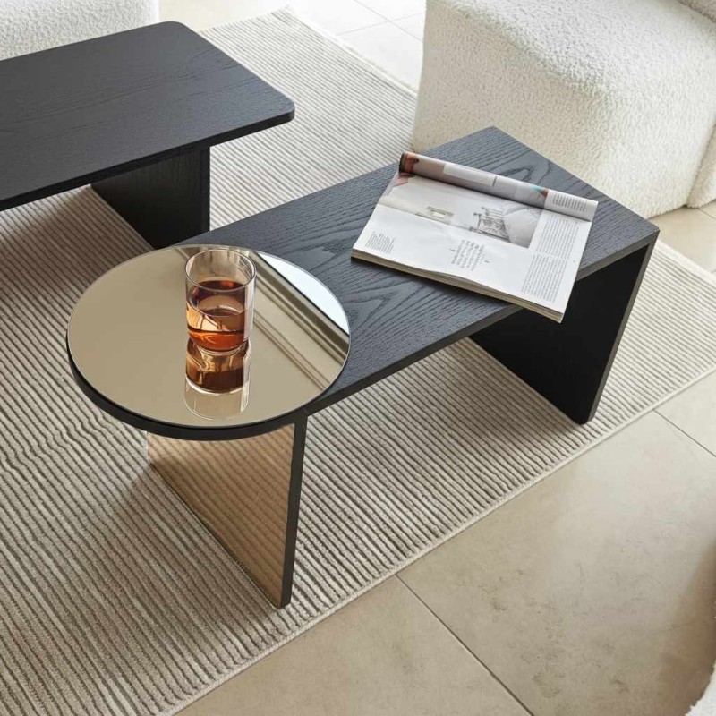 Nesting Table (2 Pieces) Luna - Black Black
Bronze