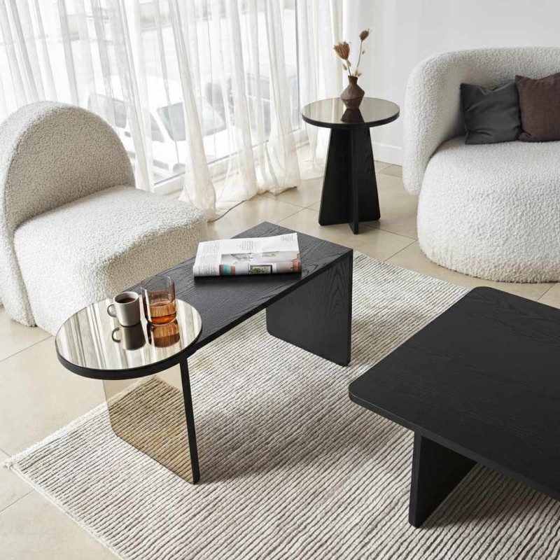Nesting Table (4 Pieces) Luna - Black Black
Bronze