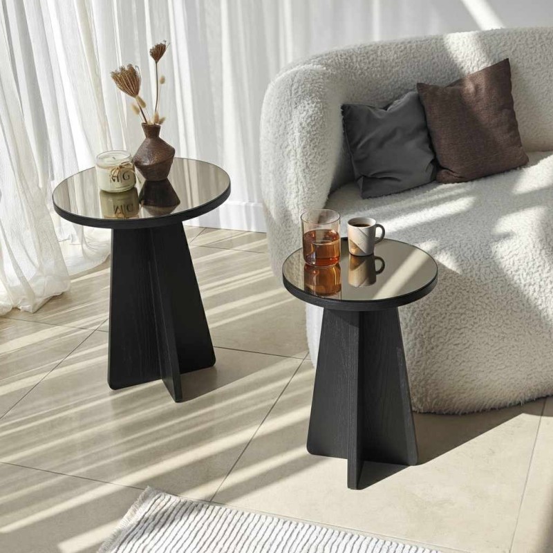 Side Table Set Luna - Black Black
Bronze