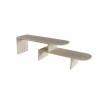 TV Stand Puzzle - Travertine Travertine