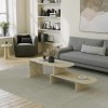 Coffee Table Set Puzzle - Travertine Travertine