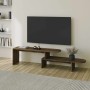 TV Stand Puzzle - Walnut Walnut