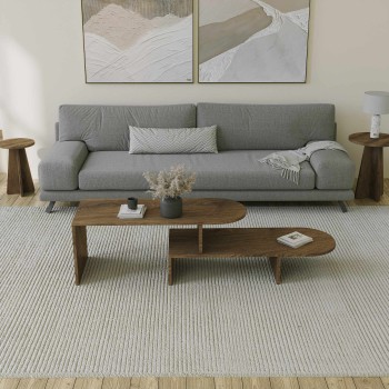 Coffee Table Set Puzzle - Walnut Walnut