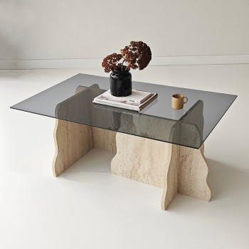 Coffee Table Canyon - Travertine, Fume Travertine
Fume