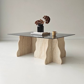 Coffee Table Canyon - Travertine, Fume Travertine
Fume