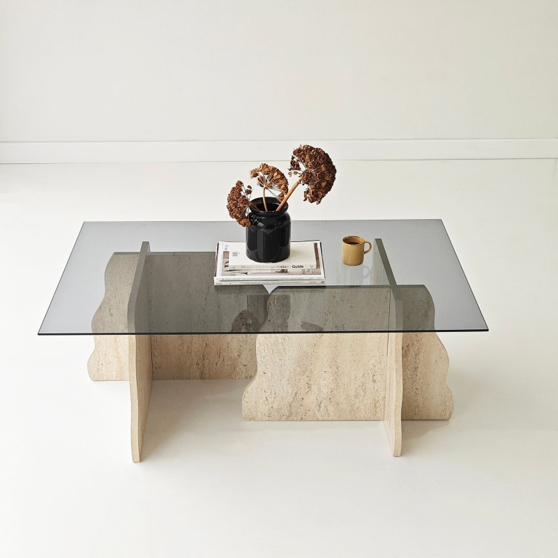 Coffee Table Canyon - Travertine, Fume Travertine
Fume