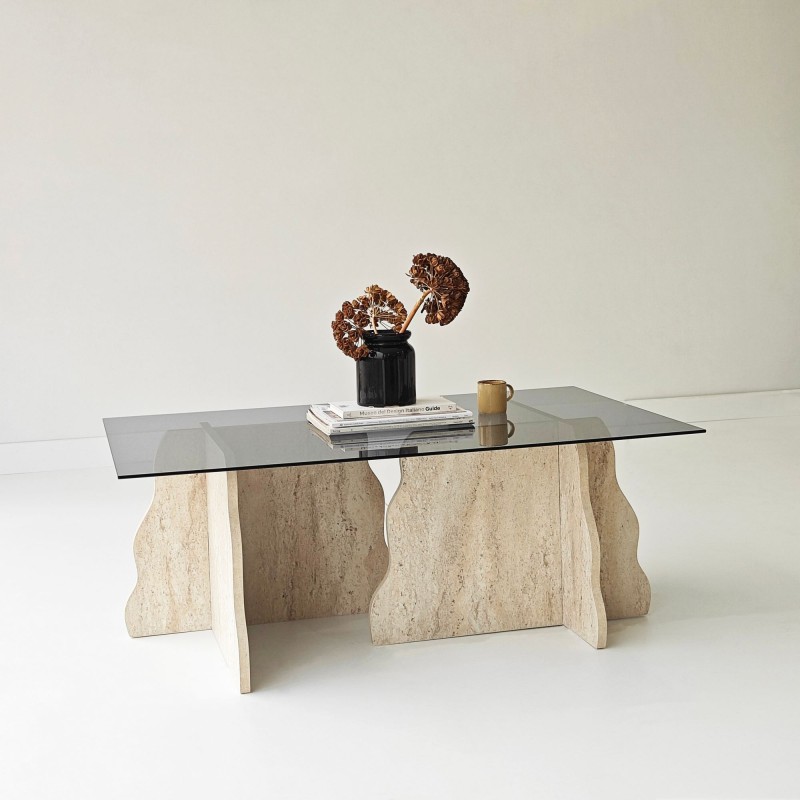 Coffee Table Canyon - Travertine, Fume Travertine
Fume