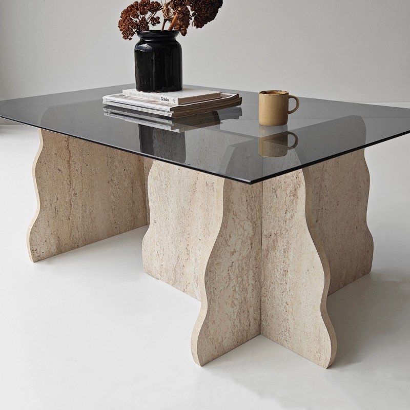 Coffee Table Canyon - Travertine, Fume Travertine
Fume