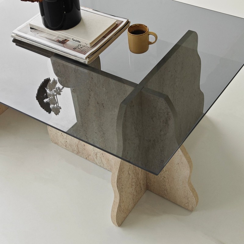 Coffee Table Canyon - Travertine, Fume Travertine
Fume