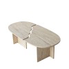 Coffee Table Missisipi - Travertine Travertine