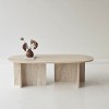 Coffee Table Missisipi - Travertine Travertine
