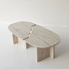 Coffee Table Missisipi - Travertine Travertine