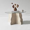 Coffee Table Butterfly - Travertine, Transparent Travertine
Transparent