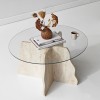 Coffee Table Butterfly - Travertine, Transparent Travertine
Transparent