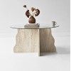 Coffee Table Butterfly - Travertine, Transparent Travertine
Transparent