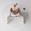 Coffee Table Butterfly - Travertine, Transparent Travertine
Transparent