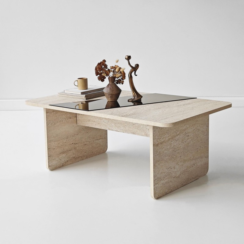 Coffee Table Favorite - Bronzie, Travertine Bronzie
Travertine