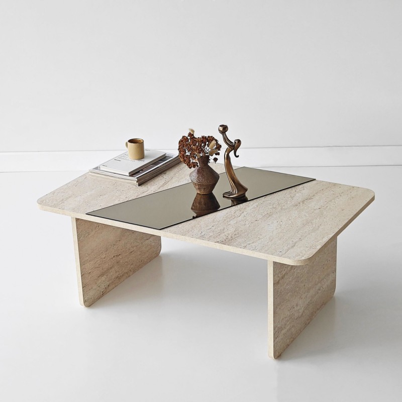 Coffee Table Favorite - Bronzie, Travertine Bronzie
Travertine
