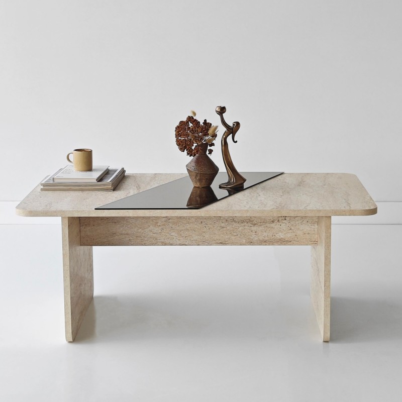 Coffee Table Favorite - Bronzie, Travertine Bronzie
Travertine